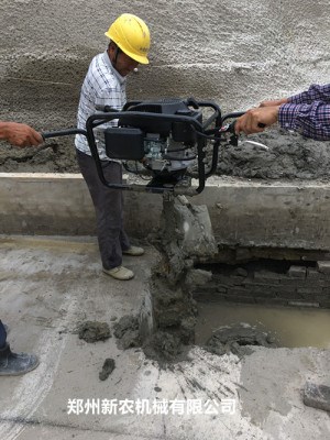 桩芯泥土头d器加金合长钻机管桩掏孔取土手扶栽杆打洞钻孔机