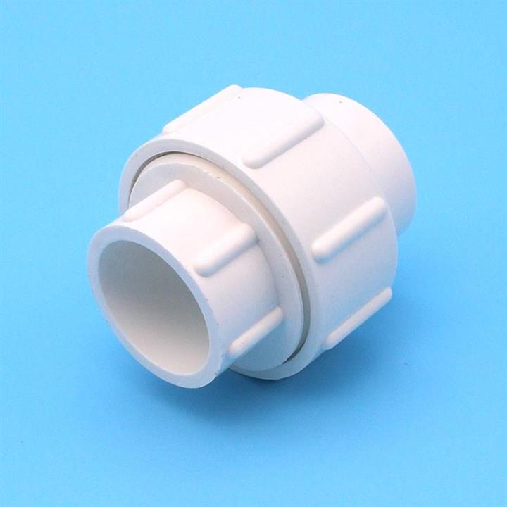 2021pivc水管配件活接20 25 32 40 50 63 75 90 110z水管活接头塑