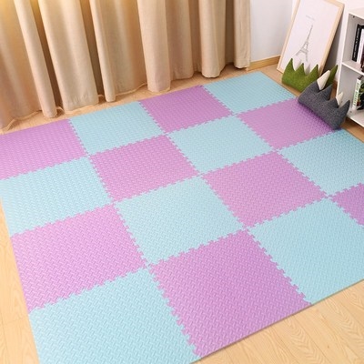 垫卧室垫子方块泡沫铺地板拼接爬行地毯儿童榻榻米u地家用拼图垫