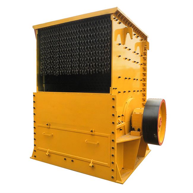 鹅卵石石头重型箱式破碎机小型河碎机f工业大型碎石机破石机粉锤