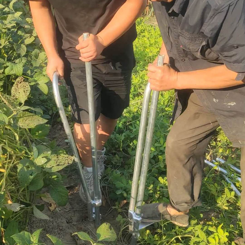 农用大棚插打器拔管起管拔管孔洞管挖取管钢S管骨架大棚配件;