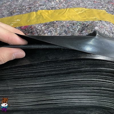 工防雨防a渗加厚一布水土布覆膜布防屋顶养殖膜毛毡保温一大工i.