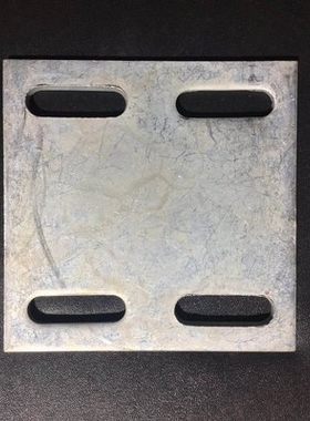 配件钢结构镀锌底座墙钢s管预6810幕埋铁板件连接工程钢板件