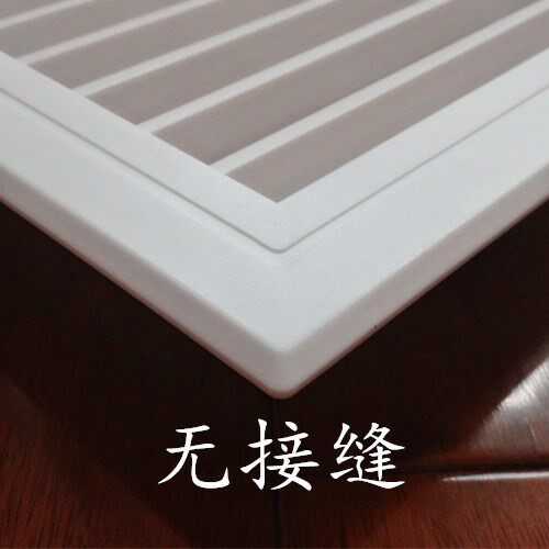 室外防雨c百叶窗通风口换气窗300现货pvv百O页散烟透气罩排热新i.