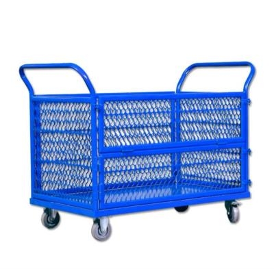 车间厂区配货移动大号物流围栏车四F轮家用多功能护栏工厂转运企