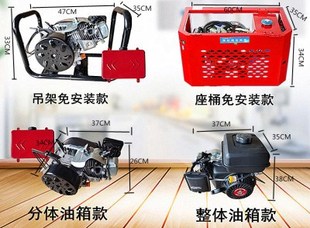 四轮轿车72v增程器电8汽轮车4动v60Mv变频三油发电机充电