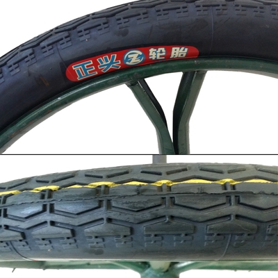 新品手推车用正兴充车轮套装灰t斗车垃圾车工地车农用车架气车轮