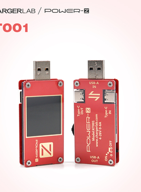 KT001 ChargerLAB POWER-Z USB PD充电头测试仪MFi鉴定PD诱骗仪表