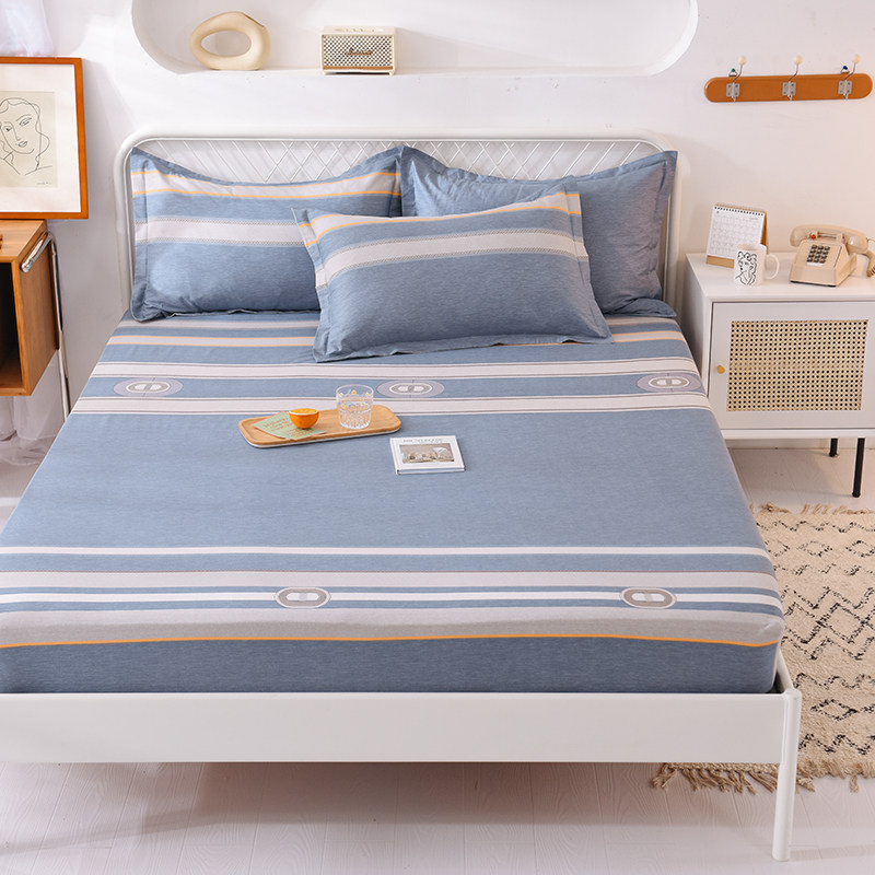 床笠单件纯棉全棉儿童全包席梦思保护套床罩三件套夏季床垫防尘罩,床上用品,床笠,淘宝优惠券,粉丝福利购,淘宝优惠卷