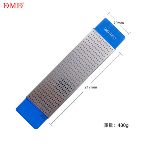 DMD户外双面金刚石速滑冰刀u磨刀石磨刀器360目/1000目加长版订制