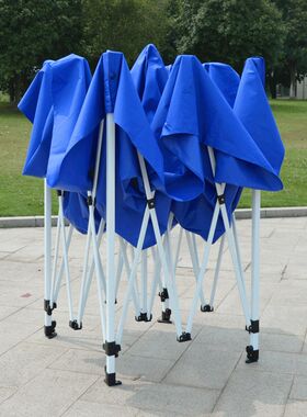 二米乘三米2四3x4六6户外雨棚遮阳棚H移动停车库大伞雨蓬四脚帐篷