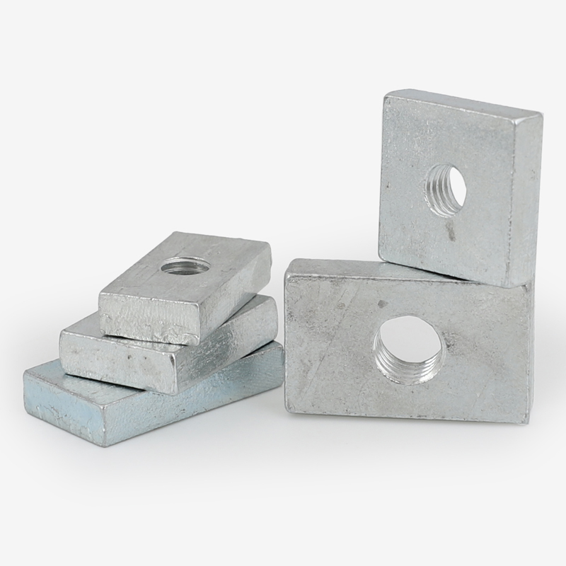 长方形螺母 四方 直角长方型螺t帽 铝材配件滑块螺母M3M4M5M6M8M1