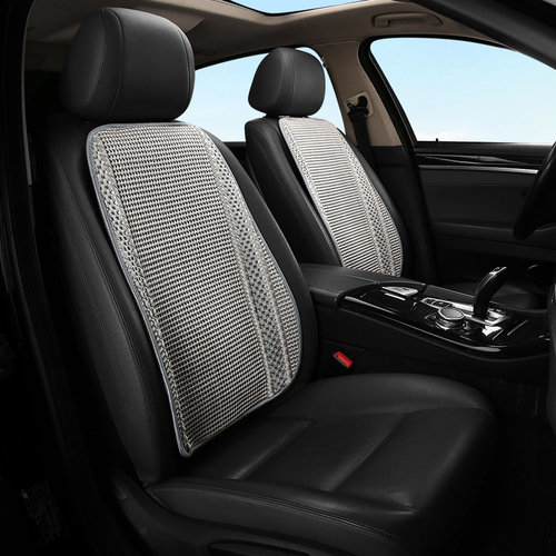 新款汽车靠垫腰垫透气冰丝腰靠暴晒不滚烫靠枕夏季车用座椅靠背垫