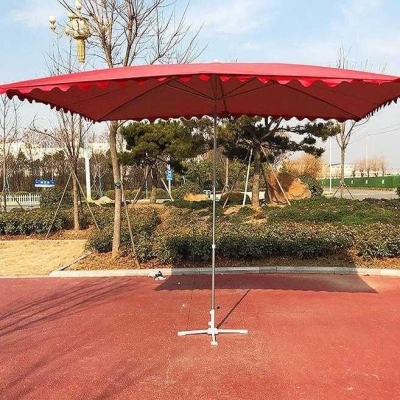 现货速发2米5x户外大伞遮用雨伞棚子生意四方帐篷太伞长方形摆摊