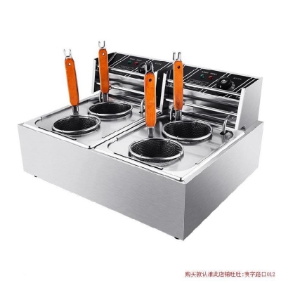 新品煮面炉商用拉面馆夜市汤面分离式大功率早餐S双槽电锅煮面条