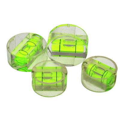 2个装圆形水泡30x16mm水平仪水准器珠水平尺配件36X17mm小型家用