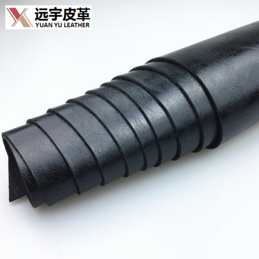 黑色油蜡皮自粘皮革沙发皮椅翻新修补卡座背景软包装饰皮革