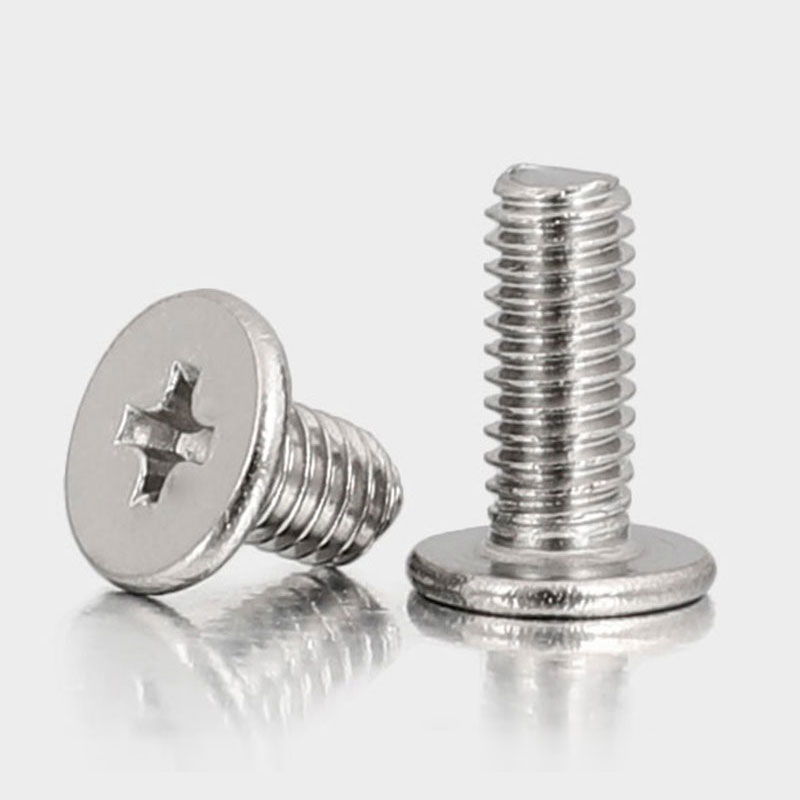 速发M薄.5M4M5 04不锈钢数字扁平头螺丝钉十码电子小螺丝2头