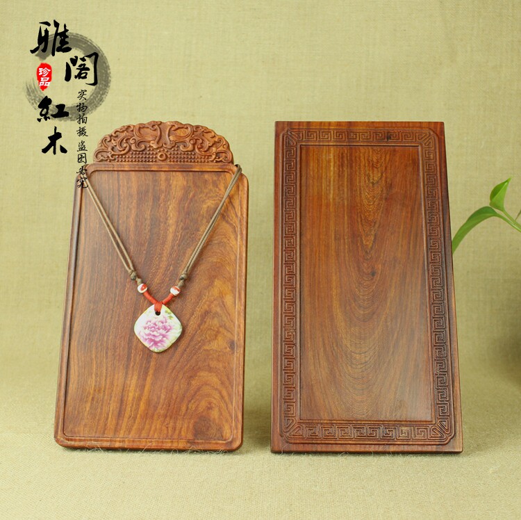 红木工艺品红檀挂玉架 玉器展示架 挂件展示架 首饰架