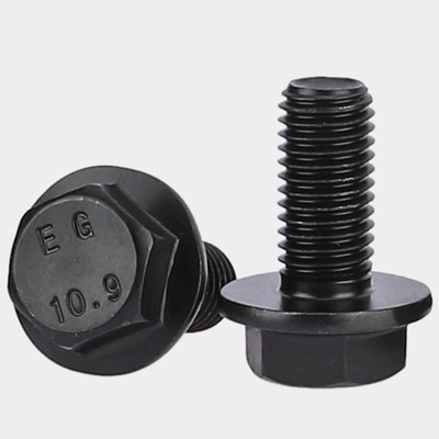 热销M6M8M10M12M14-M20 10.9级法兰面外六角螺栓GB5789汽车汽配用