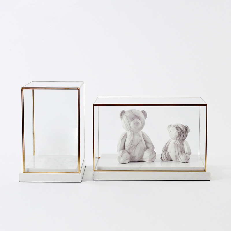 北欧风格大理石轻奢摆件售楼处样板房组合客厅玄关桌面玻璃罩软装,家居饰品,装饰摆件,淘宝优惠券,粉丝福利购,淘宝优惠卷