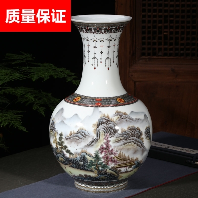 摆件家居电视柜装 极速器大号客厅插花仿古q中式 饰品花瓶质量保证