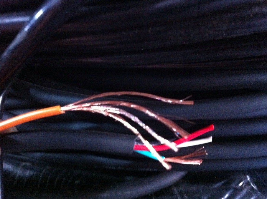 永州电缆京霖牌高柔6芯p0.75平方18AWG电线RVV机械手拖链电缆特软