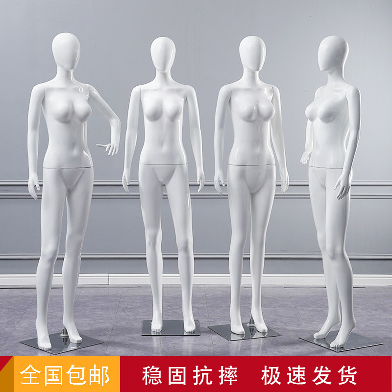 全身人体假人模特服装店展示架可拆装女款ABS材质仿真模特