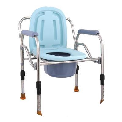 极速用老a人坐便器家用老年靠背带椅子孕妇蹲厕椅子尿桶凳子防滑