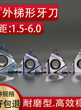 30t型外螺纹刀片钨钢梯形数控刀头超硬合金16-22ER6/5/4/3/2TR