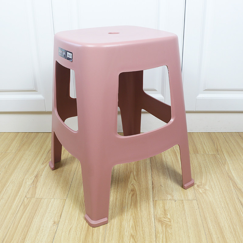 2个装时尚加厚塑料凳餐桌凳欧式加重塑料凳子高凳矮凳儿童凳
