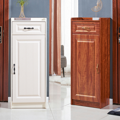 进门40cm小鞋柜家用50宽省空间小号高柜单门小户型窄款迷你门口