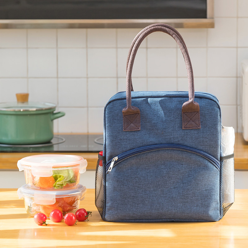大号长手提便当包 保温保冷保鲜饭盒包袋带饭袋子加厚铝膜保温包,收纳整理,饭盒袋,淘宝优惠券,粉丝福利购,淘宝优惠卷