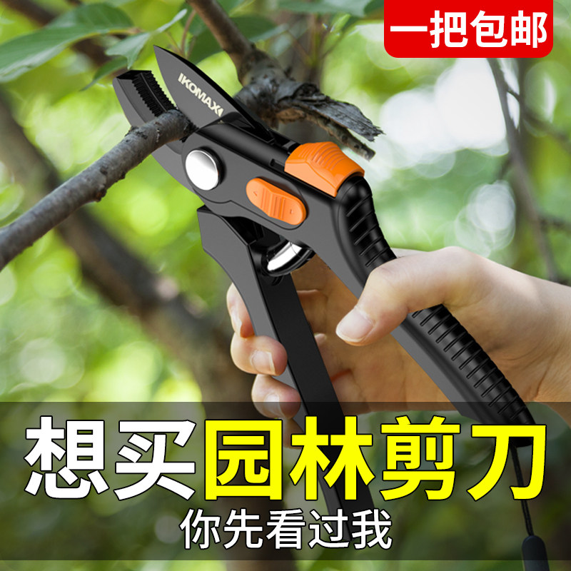 园艺剪刀果树修枝剪园林省力修剪树枝修花枝工具家用强力剪子神器