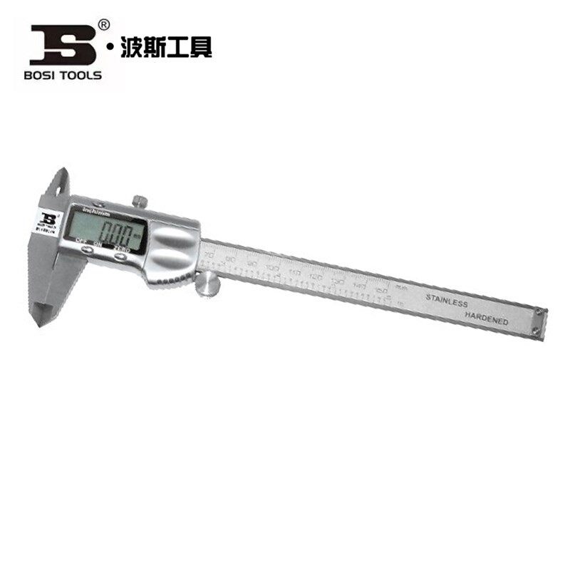 波斯工具数显游标卡尺高档电子数显不锈钢卡尺BS163015  BS159020