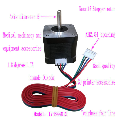 Nema 17 stepper motor 42mm1.8 degrees 17HS4401S 3D打印