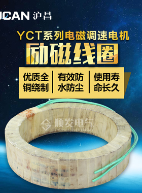 沪昌电机线圈 YCT-250 4A 4B 电磁调速励磁线圈 18.5kw 22kw 全铜