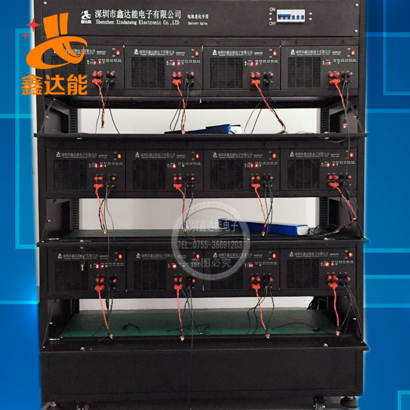 鑫达能锂电池测试仪器70V充电5A放电800W动力电池老化设备仪器