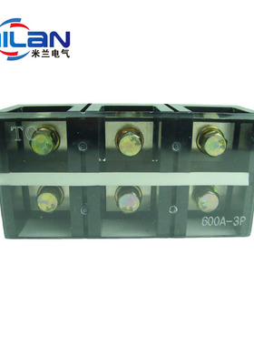 TC-6003 大电流接线端子 接线柱 接线板 连接器 600A 3P 铜件