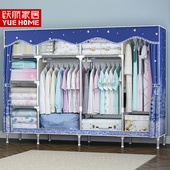 简易衣柜儿童宝宝婴儿衣橱布艺简约现代经济型收纳柜子布衣柜