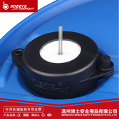 油桶上锁安全锁具能量塑料隔离油桶口夹子封盖导油管锁定装 置Q