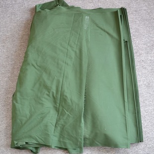 库存87涤卡布涤良布户外布料桌布盖布垫布橄榄绿服Y装 布斜纹平纹