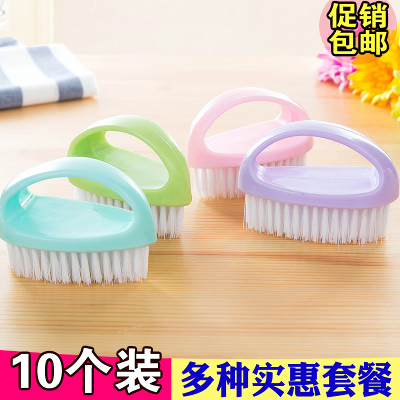 儿童家用不伤鞋刷子塑料软毛刷鞋刷神器冼鞋刷硬毛小号宝宝小鞋刷