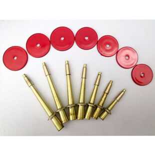 白铜唢呐芯子引子信子黄铜唢呐芯子 吹嘴 吹头直头带塑料气盘包邮