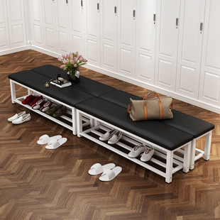 凳浴室换衣凳长凳健身房休息凳 店试换鞋 更衣室长条凳子软包服装 鞋