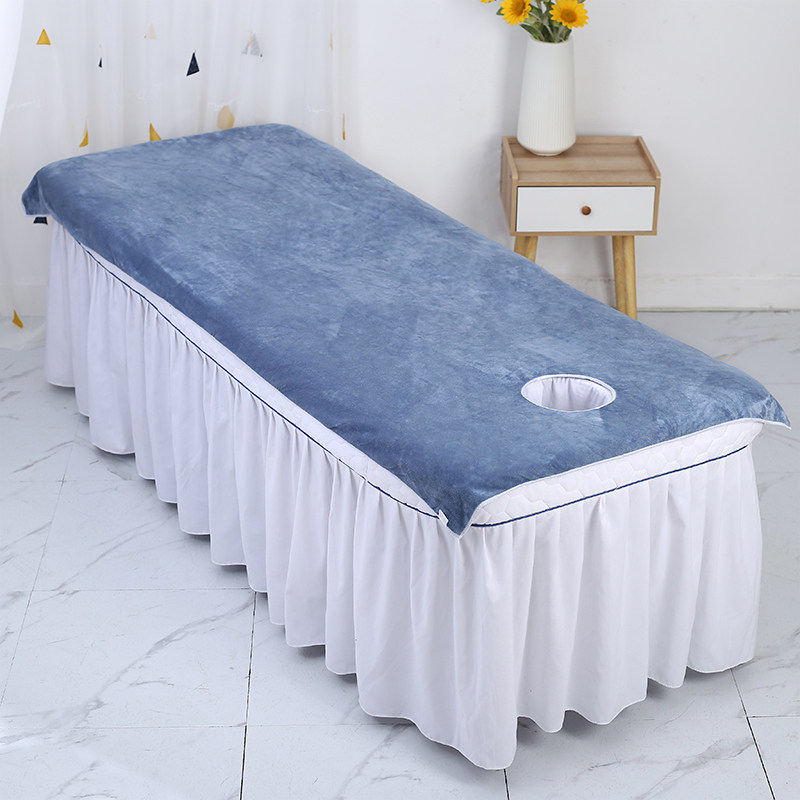 美容院专用毛巾带洞开洞美容店足浴按摩铺床大毛巾美容床床单浴巾,居家布艺,毛巾/面巾,淘宝优惠券,粉丝福利购,淘宝优惠卷