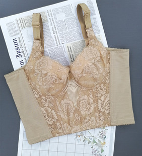 美容院收胃长文胸塑身内衣身材管理器女模具薄款 收副乳聚拢调整型