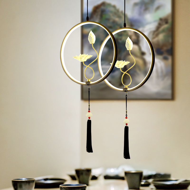 新中式 禅意 茶室 小吊灯 复古 中国风 仿古 书房 个性 创意 灯具