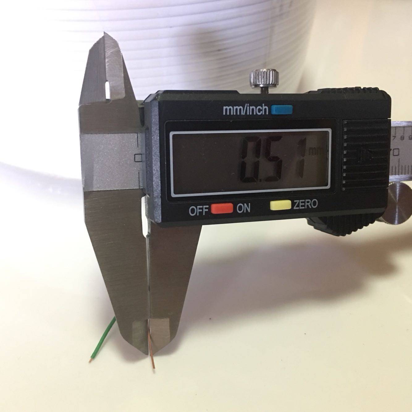 包邮 二芯 电话线2芯 0.5纯铜电话线100米座机连接线两芯单股线缆