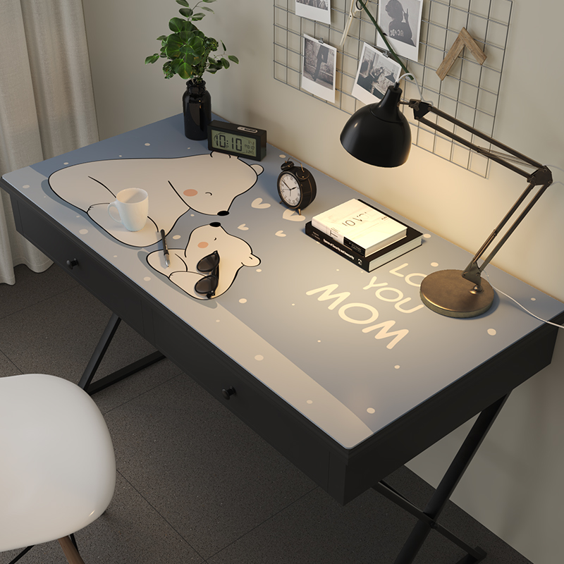 卡通学生书桌垫可裁剪PVC学生儿童写字台电脑桌面防水防油餐桌垫